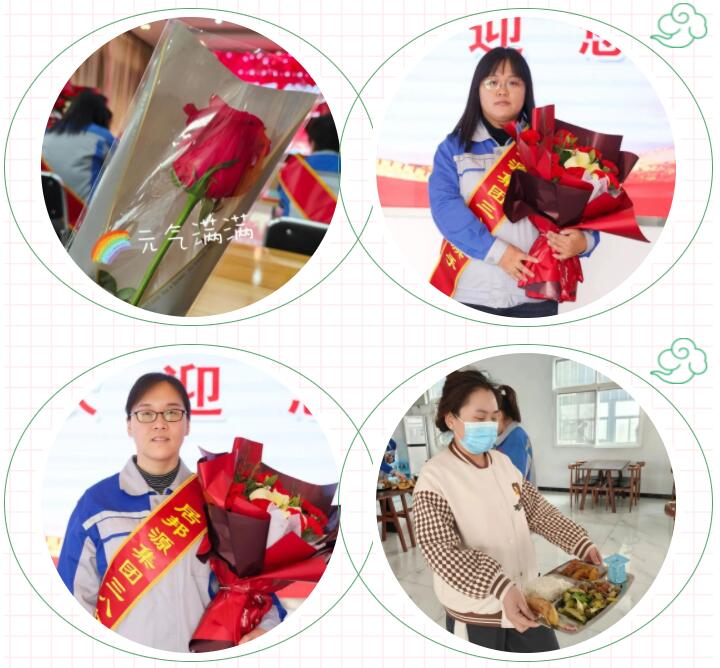 活動(dòng)在一片歡聲笑語中進(jìn)行，每一位女神都收到了公司準(zhǔn)備的愛心玫瑰和禮物。.jpg