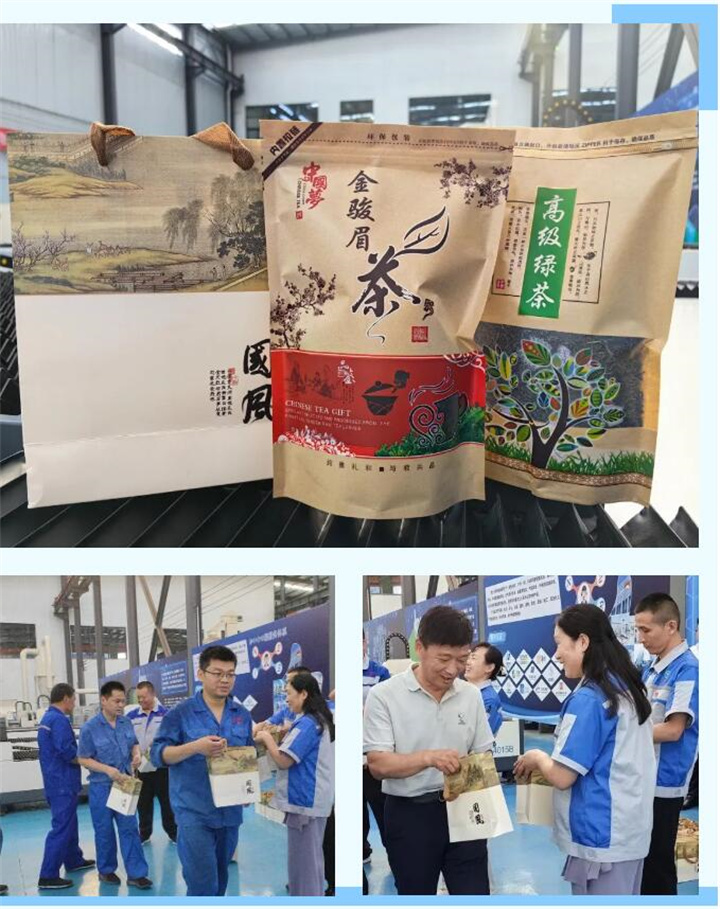 隨著炎炎夏日的來臨，近期氣溫逐步攀升，為切實(shí)做好夏季防暑降溫工作，保障員工的身體健康，7月17日下午，山東金格瑞開展“您戰(zhàn)高溫助振興 我送清涼鼓干勁”--夏送清涼主題活動，給所有的員工送上了防暑降溫茶，用愛心給這個炎夏降溫。.jpg
